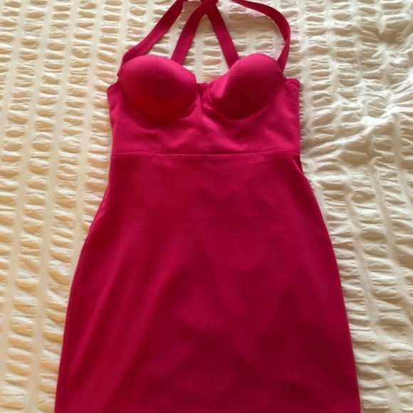 Hot Pink NBD x Naven Dress - Picture 1 of 2
